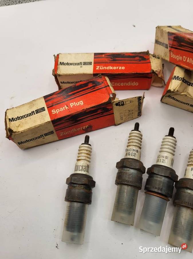 5 ŚWIEC MOTOCRAFT FORD AG12 NOWE Z EPOKI śląskie Rybnik sprzedam