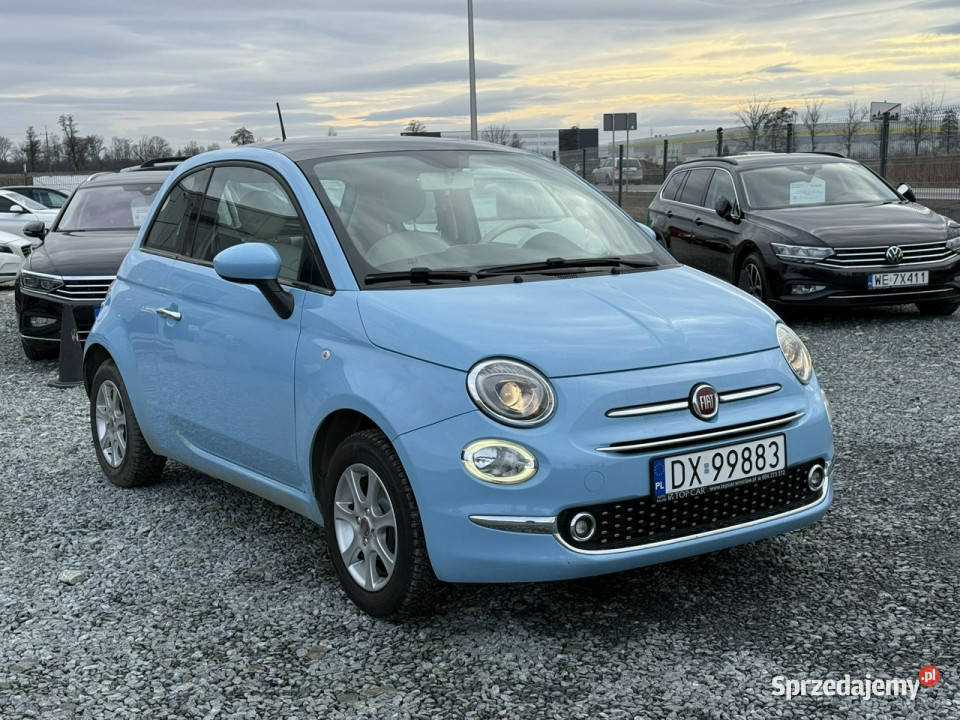 Fiat 500 12 69 2016r Lounge panorama zadbany I gniazdo USB 500 Wojkowice