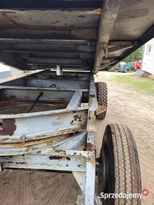 Przyczepa wywrotka D 55d 47D 732 transport Siedlce sprzedam