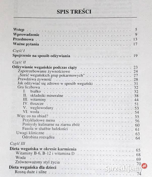 Ciąża dzieci i dieta wegetariańska Michael Rok wydania 1996 Chełm