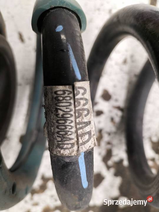 SPRĘŻYNY TYŁ LEWA PRAWA KOMPLET Jeep Grand Rok produkcji 2016