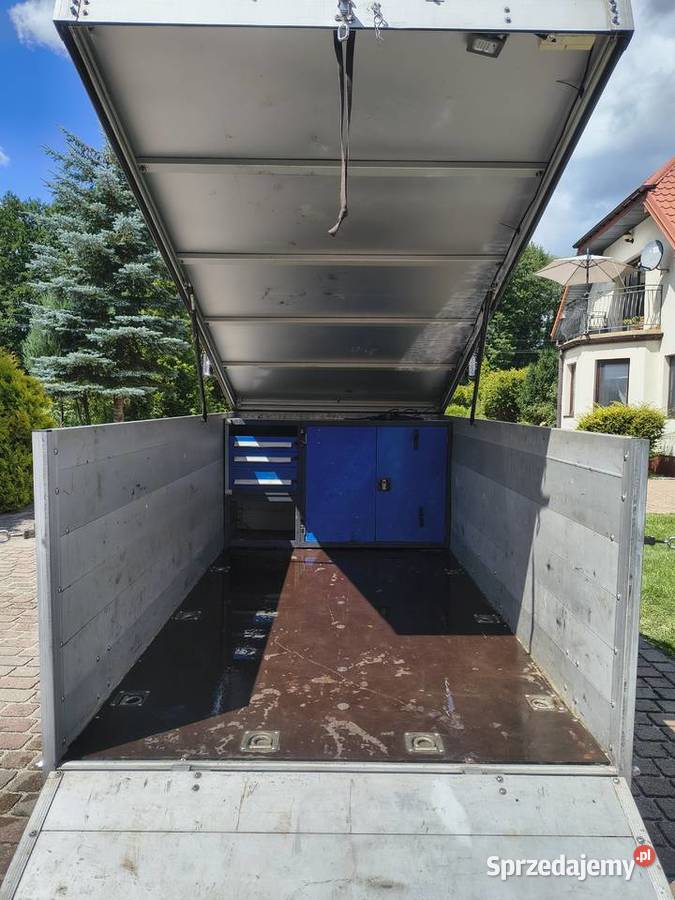 Przyczepka lekka aluminiowa 750 szczelna mazowieckie Płock