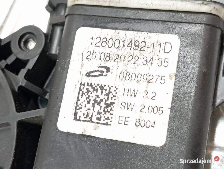 MECHANIZM SZYBY LEWY PRZÓD 807218632R Dacia