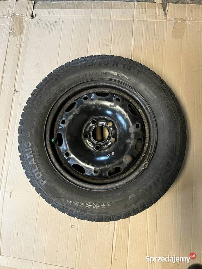 Sprzedam 4 koła zimowe Polo Ibiza Fabia Samochodowe Płock