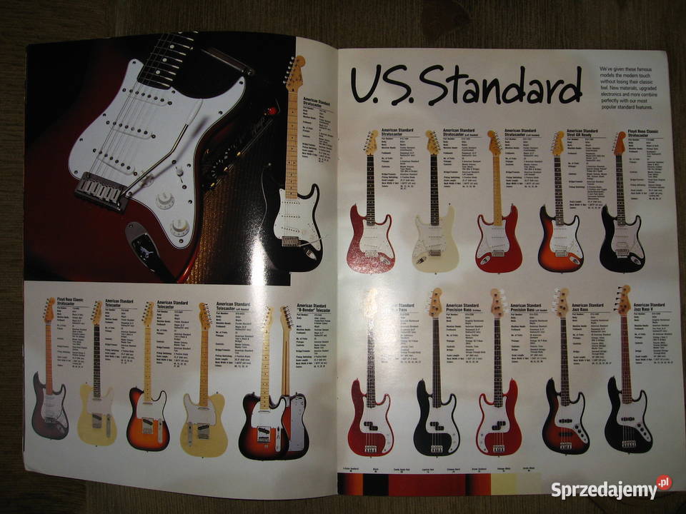 Fender Guitars Basses Volume 49 Number 1 katalog Kępice