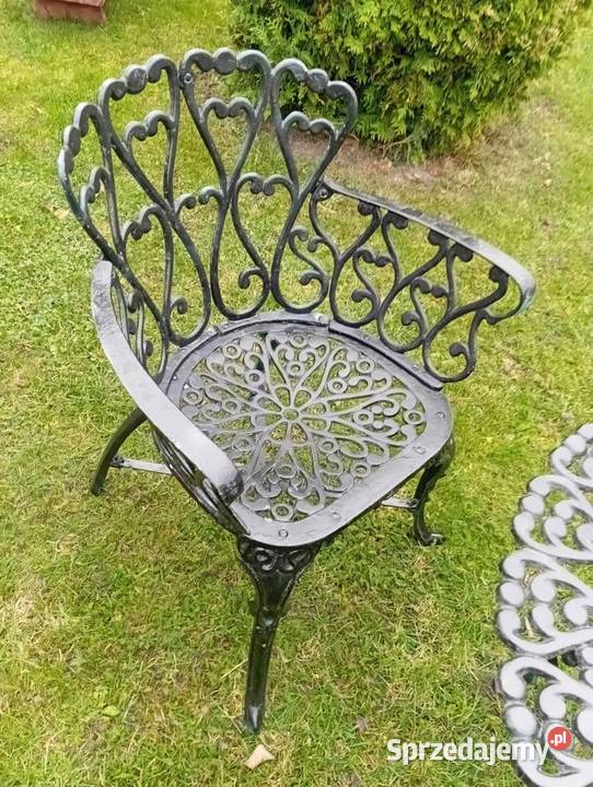 Meble ogrodowe z aluminium Zestawy mebli ogrodowych Podławki