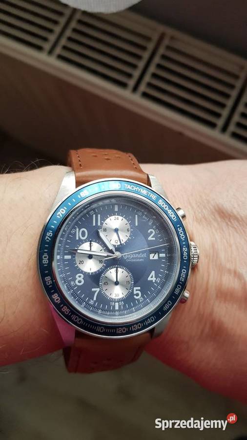 Nowy męski zegarek Gigandet Racetrack chronograf Chorzów