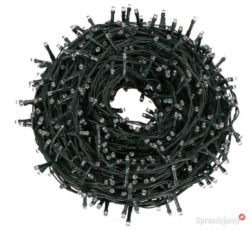 LAMPKI 200LED NA CHOINKĘ ZEWWEW NIEBIESKIE 155M