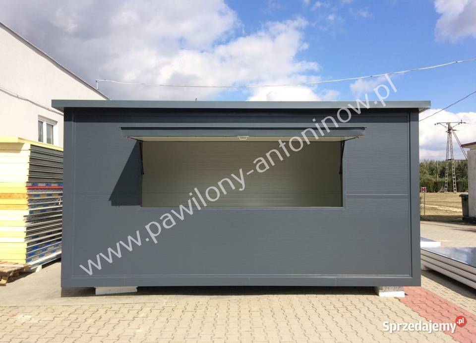 PAWILON GASTRONOMICZNY KONTENER HANDLOWY LODY
