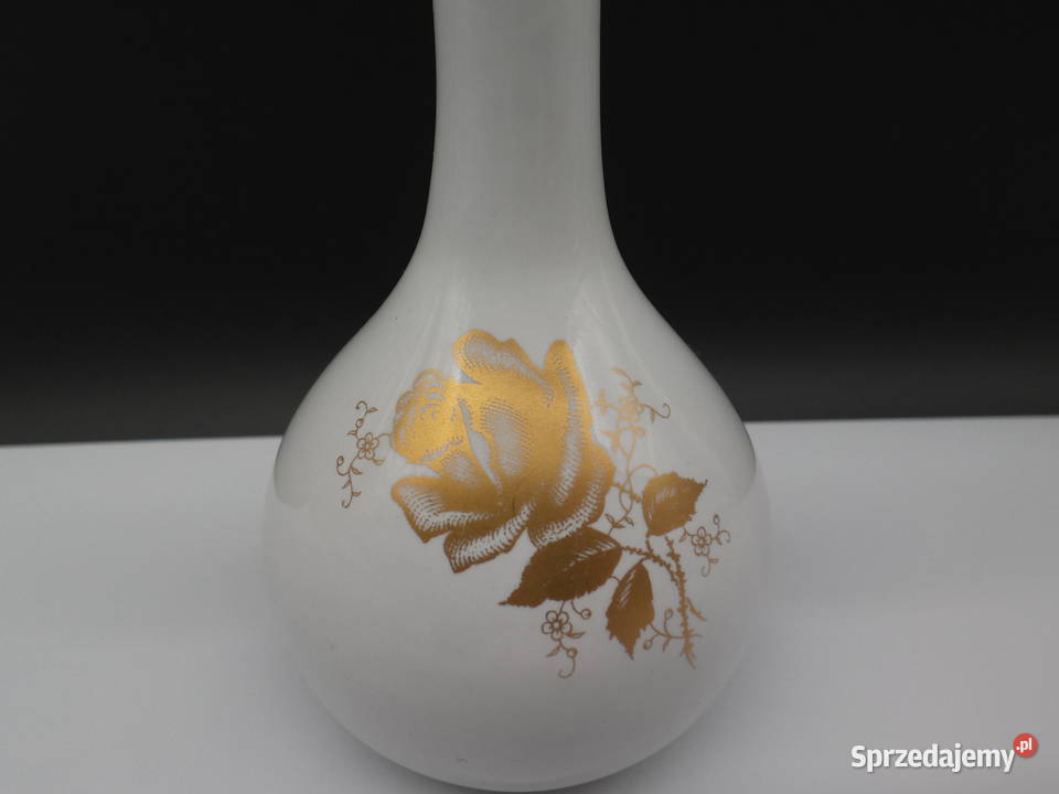 Porcelanowy Wazon Vintage Porcelaine de wielkopolskie Raszków