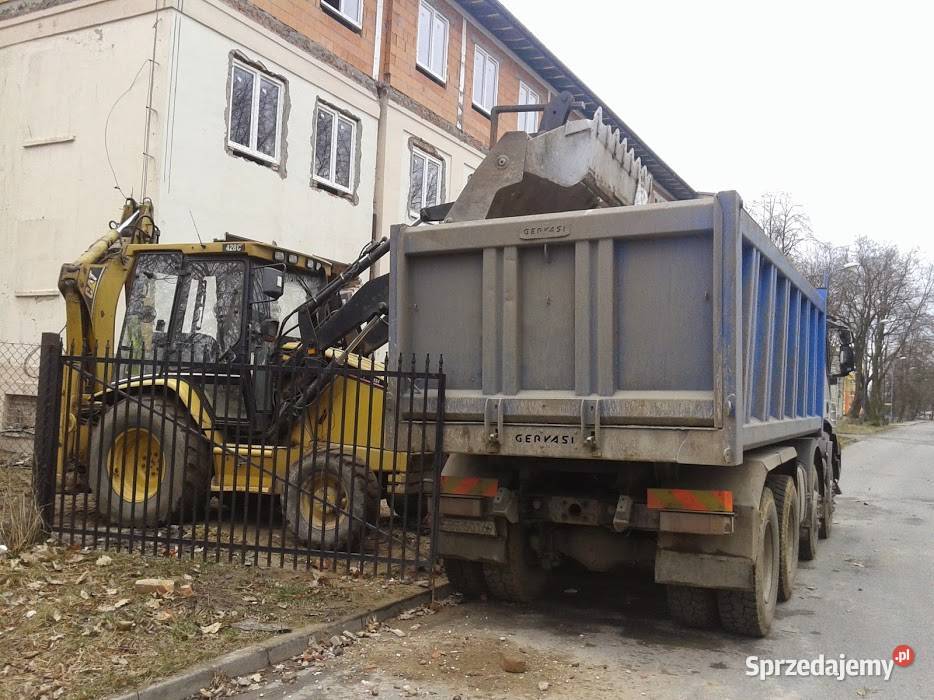 WYNAJEM Wykopy koparko ładowarka minikoparka Wykopy, roboty ziemne śląskie