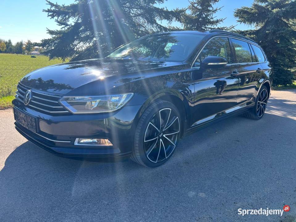 VW Passat B8 2.0 TDI świeżo sprowadzony