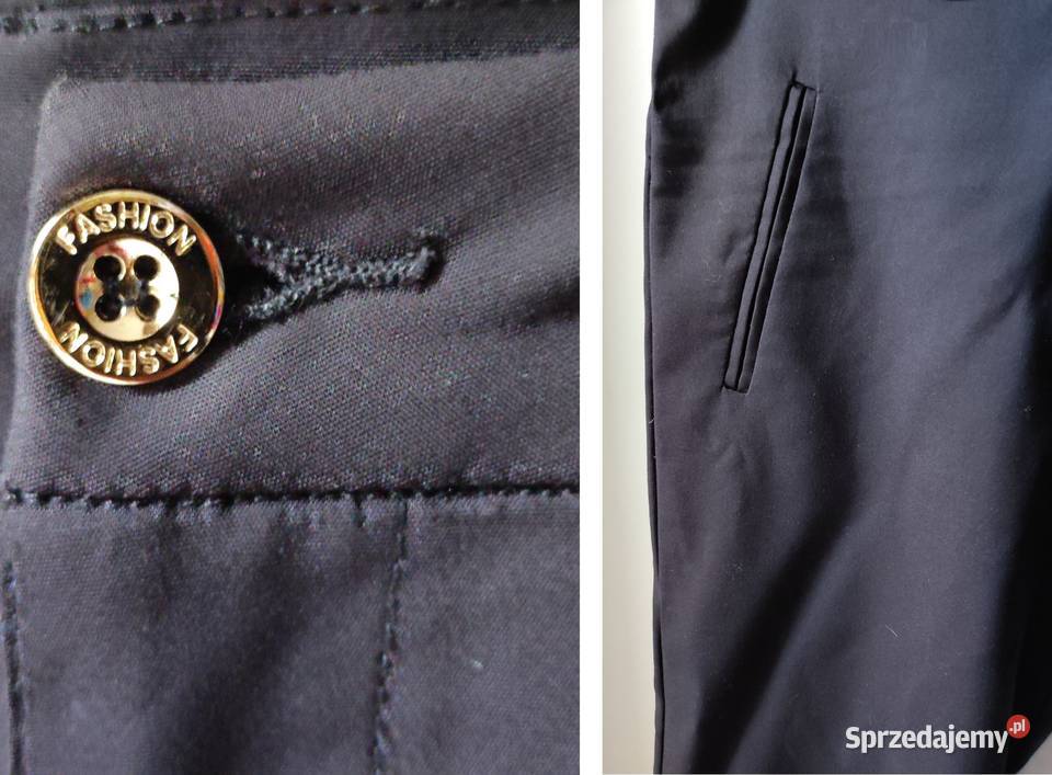 eleganckie wizytowe wyjściowe spodnie chinosy Długie świętokrzyskie Kielce