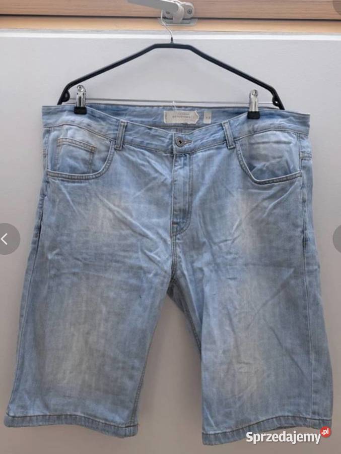 Szorty jeansowe męskie Reserved W38 Jasny denim Reserved Trąbki Wielkie