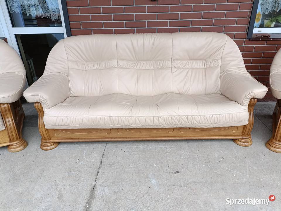 Sprzedam wypoczynek 311 ze skóry wielkopolskie