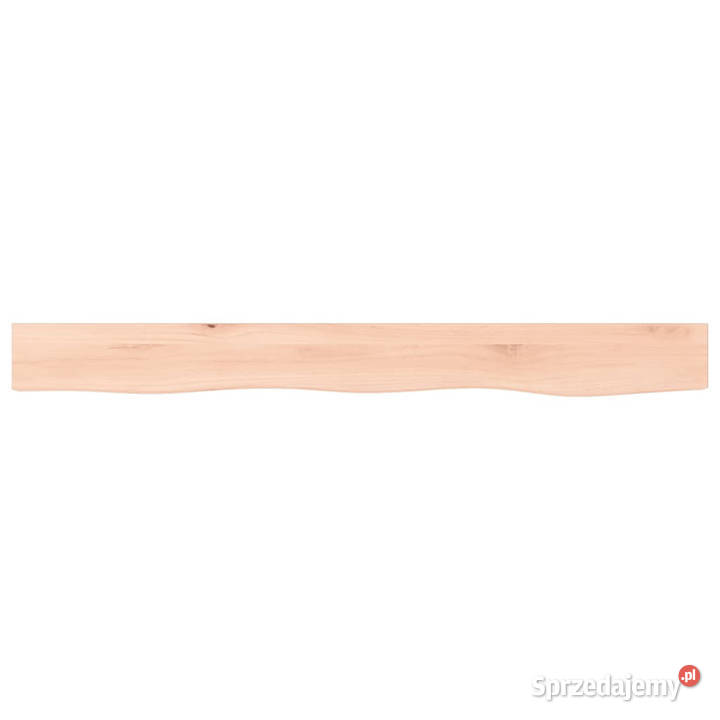 Półka 100x10x6 surowe lite drewno dębowe mazowieckie Warszawa