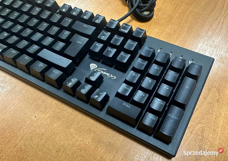 Klawiatura Mechaniczna Genesis Thor 300 Blue Klawiatury i myszy Elbląg