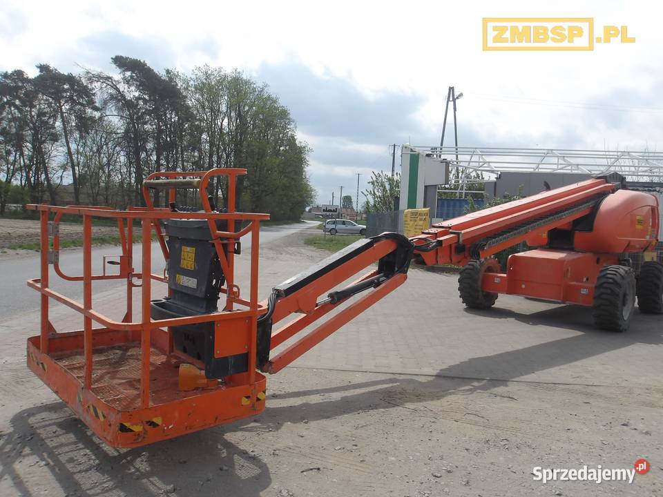 Podnośnik koszowy teleskopowy 22m JLG 660SJ 4x4 Dźwigi, podnośniki wielkopolskie Pleszew