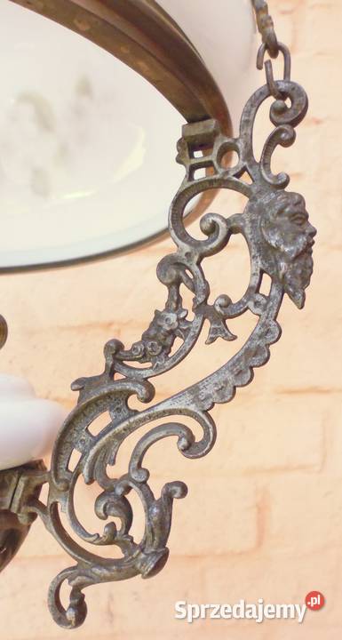 Przedwojenna Lampa Naftowa Wisząca Katowice sprzedam