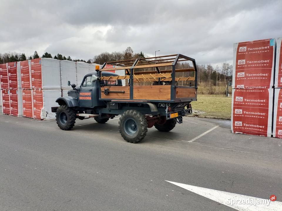 GAZ 63 1961r zabytek zabytkowy 4x4 4wd dodge Pasiecznik