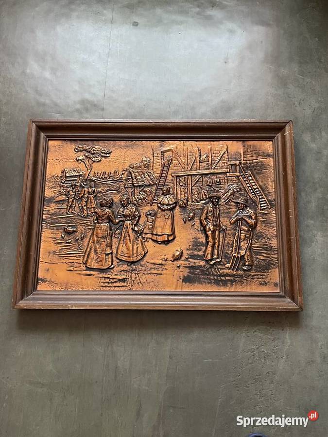 Sprzedam kilka miedzianych obrazów proszę pytać opolskie Murów