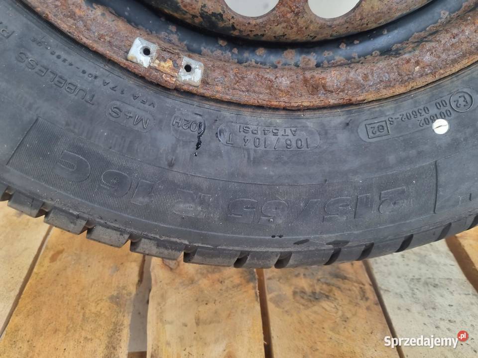 VW Transporter T5 T6 KOŁO ZAPASOWE Zapas felga Średnica 16" lubelskie Chełm