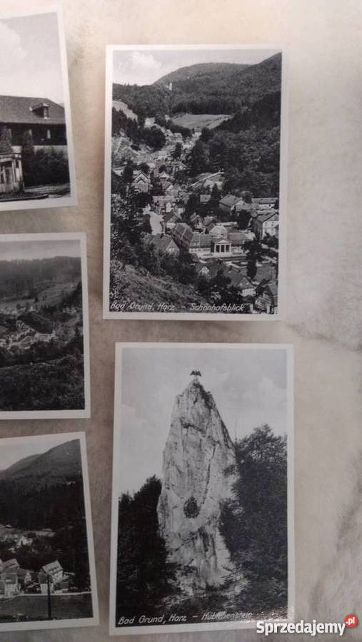 Bad Grund pocztówki mini Niemcy lata dwudzieste Pocztówki i karty telefoniczne Sieradz