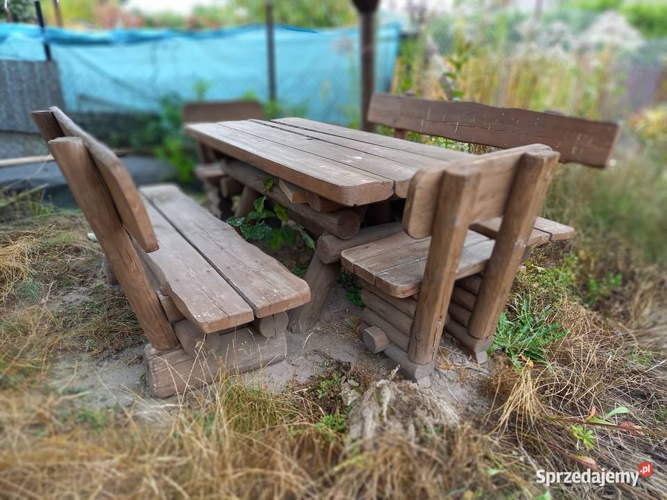 Meble ogrodowe beże i brązy  Świebodzin sprzedam