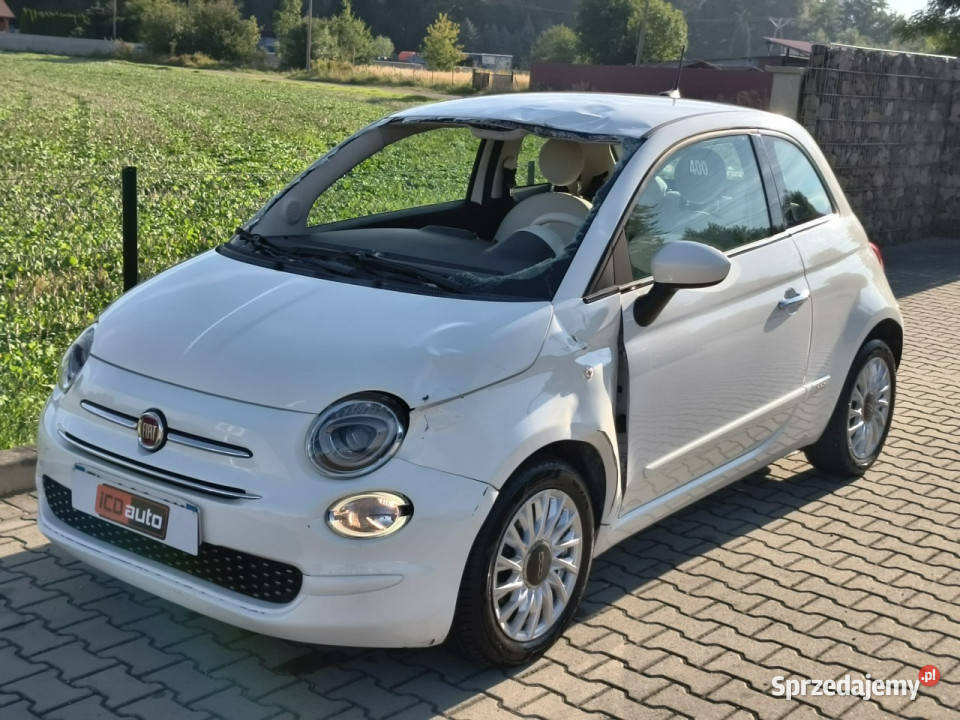Fiat 500 12 benzynka 70 niski przebieg mała Kęty