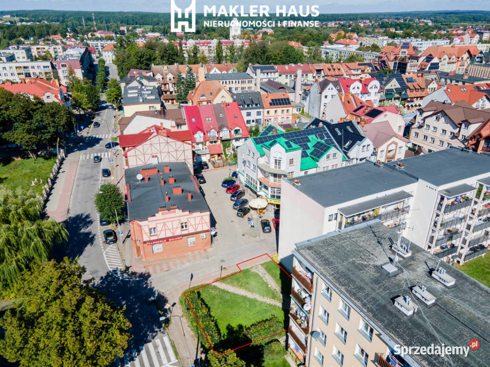Działka w Centrum miasta Gołdap sprzedam