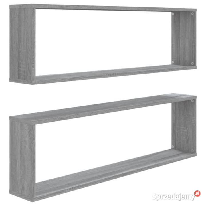 Półki ścienne 2 szary dąb sonoma 100x15x30 sprzedam