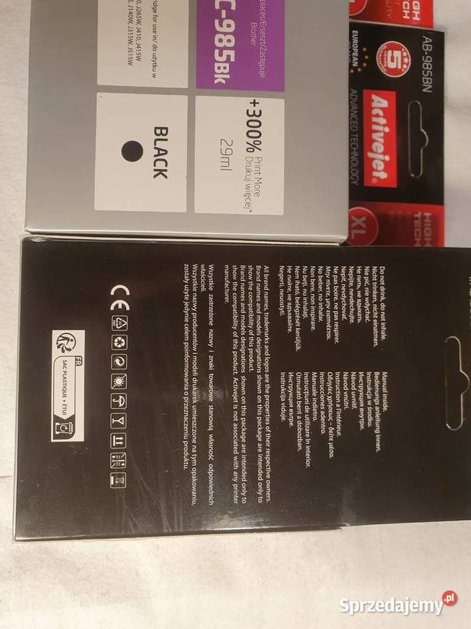 Tusz Brother LC985BK Czarny dolnośląskie Bolesławiec