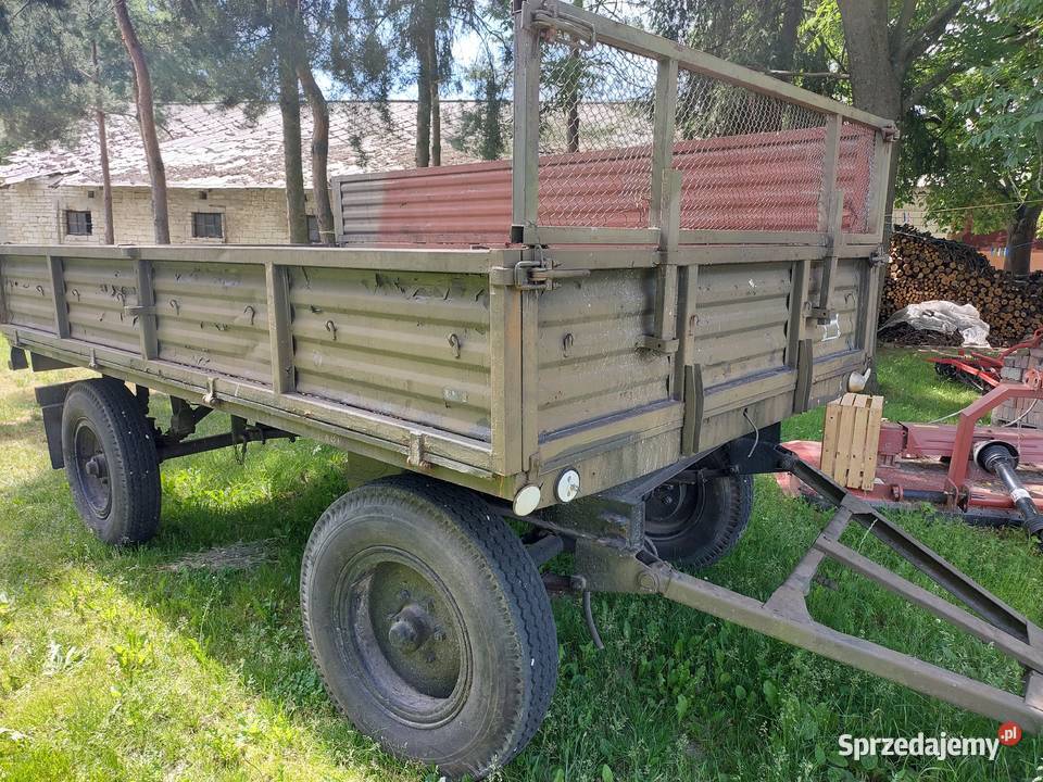 Przyczepa rolnicza Autosan D46 lubelskie Ksawerówka