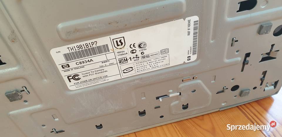 drukarka HP DeskJet 845C model C8934A