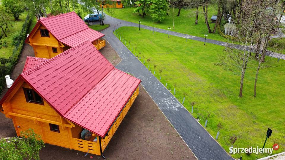 DREWNIANY DOMEK CAŁOROCZNY ALICJA II 62 40 M2 Mrągowo