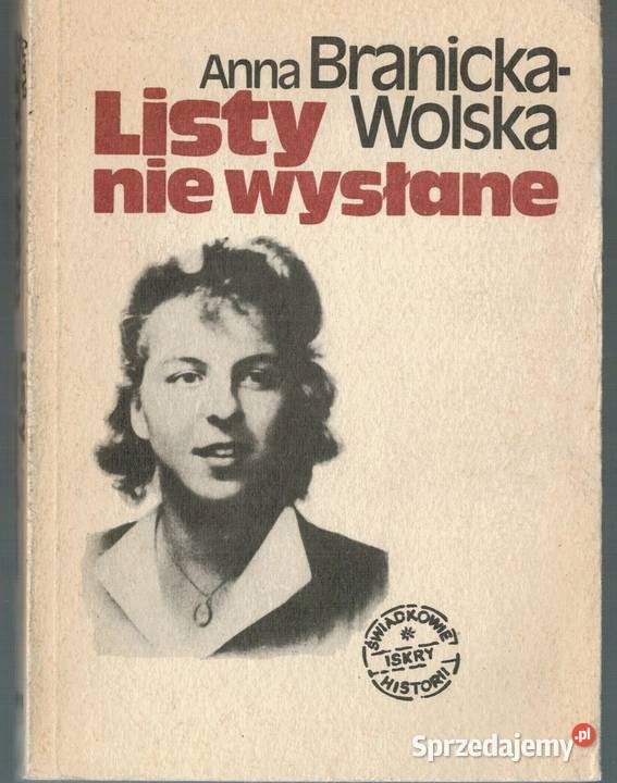 LISTY NIEWYSŁANE WOLSKABRANICKA A Nowy Sącz