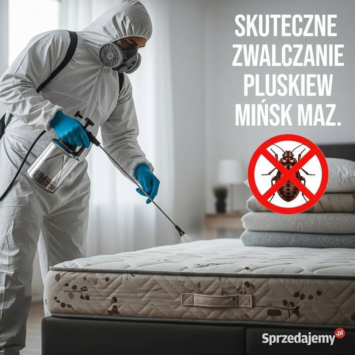 Zwalczanie pluskiew Mińsk Mazowiecki Usługi