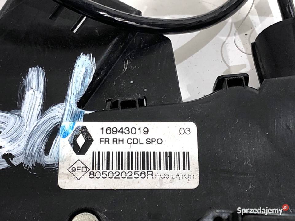 ZAMEK DRZWI PRAWY PRZÓD RENAULT MEGANE IV sprzedam