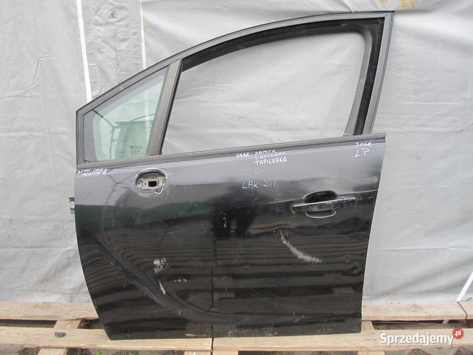 OPEL MERIVA B 10r drzwi lewe przód świętokrzyskie