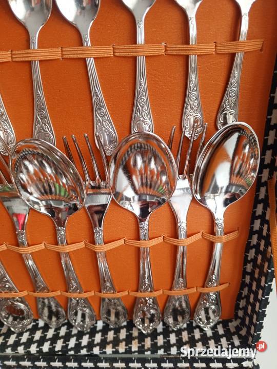 Sztućce srebrne wielkopolskie Kalisz
