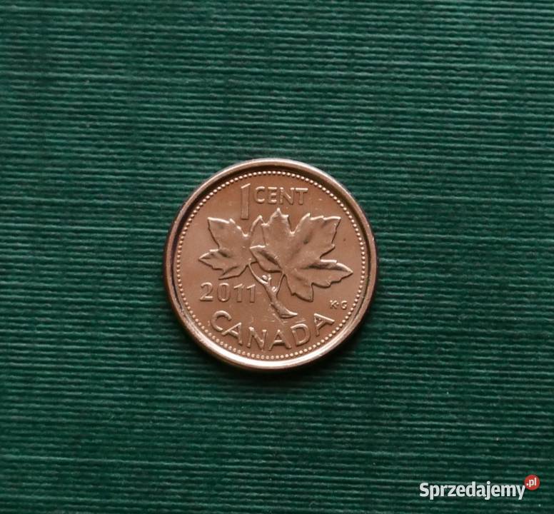 Kanada 1 cent 2011r Magnetyczna Gliwice sprzedam