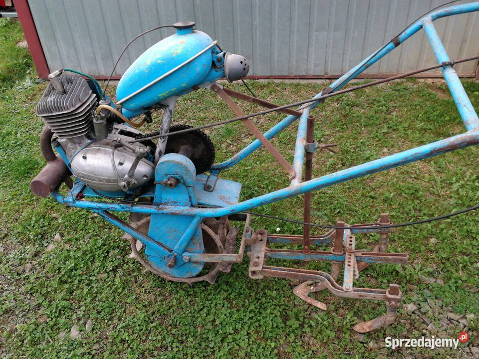 Opielacz z silnikiem WSK 125 Ogród Nowy Sącz