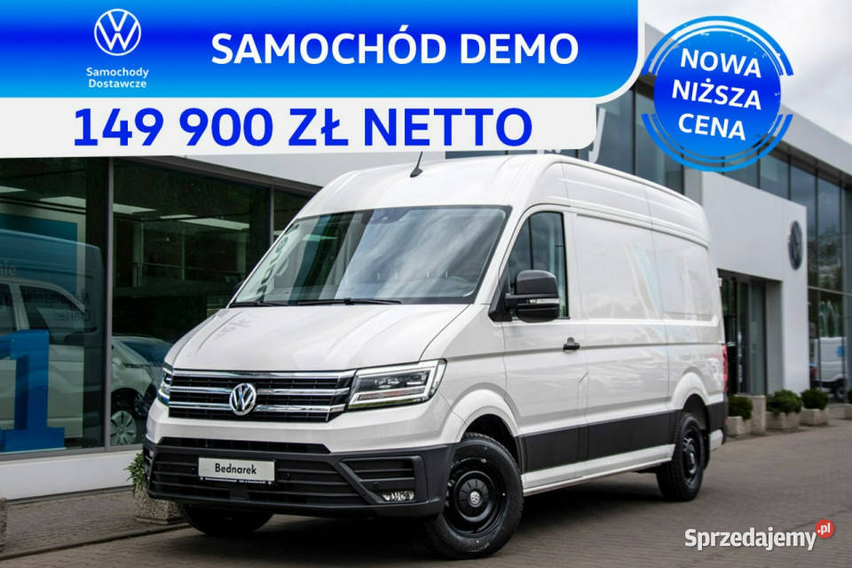 Volkswagen Crafter 35 Furgon Wysoki Dach 3640mm 177KM Łódź