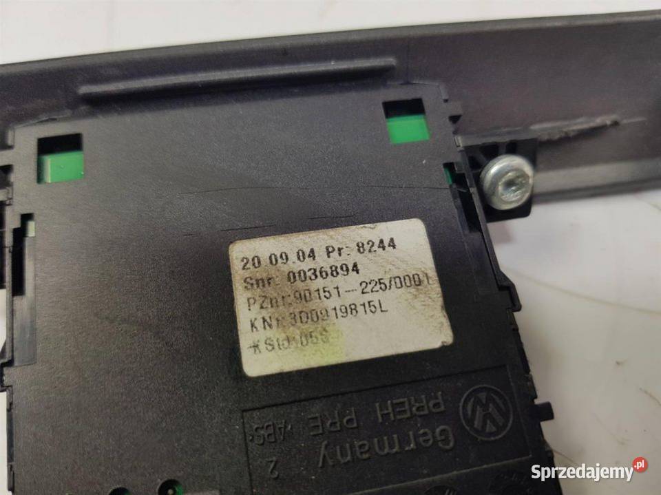 DEKOR LISTWA 3D1858336 VOLKSWAGEN PHAETON II osobowe Części samochodowe Lipno