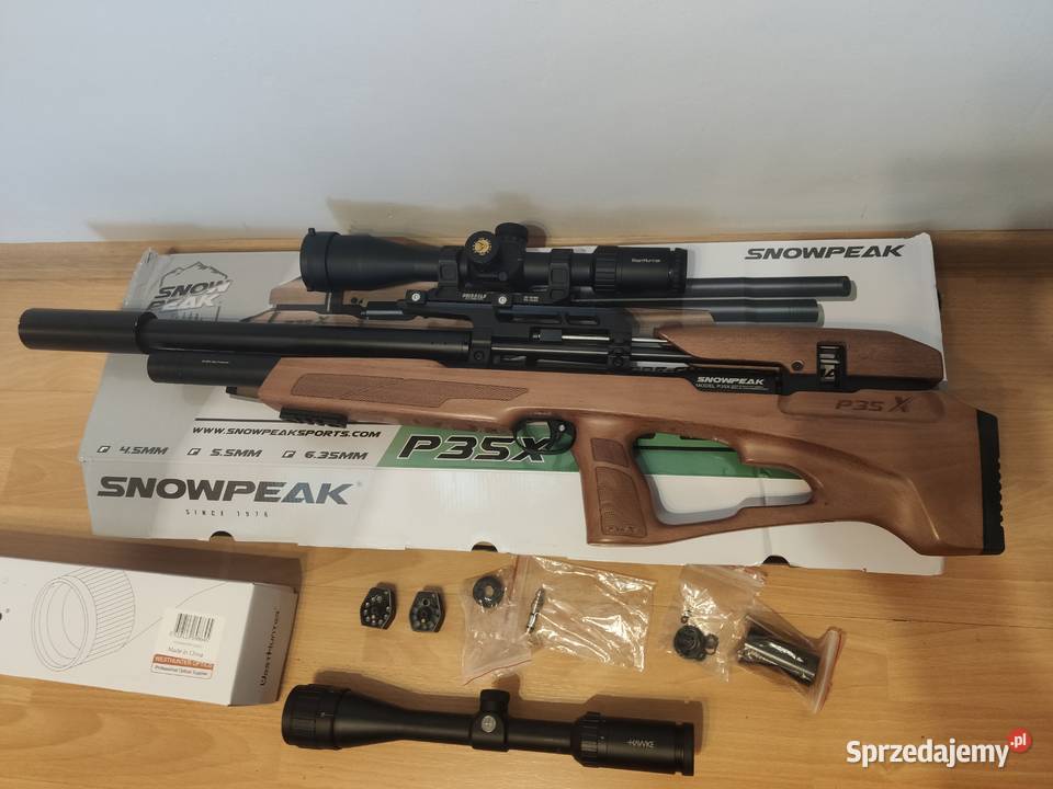 Wiatrówka PCP ArtemisSnowpeak P35X 55 Dobczyce sprzedam