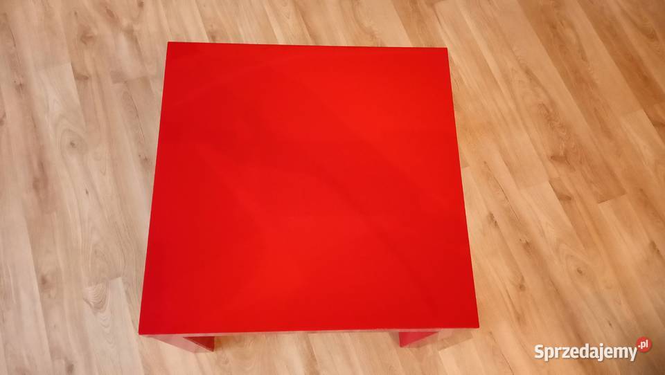 Stolik czerwony