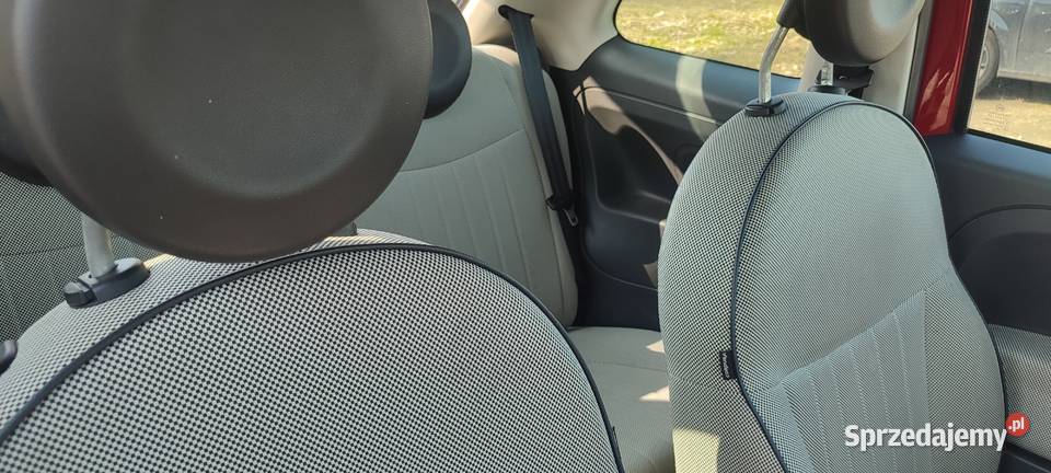 Fiat 500 12benzpanorama dach klimatyzacja Pszczyna sprzedam