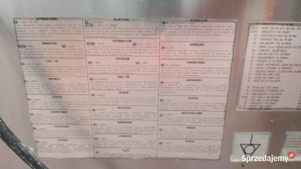 Kocioł warzelny gazowy z płaszczem wodnym Mareno Wrocław