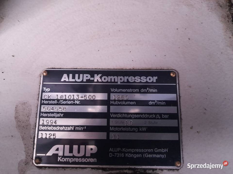 Kompresor Alup Wejherowo