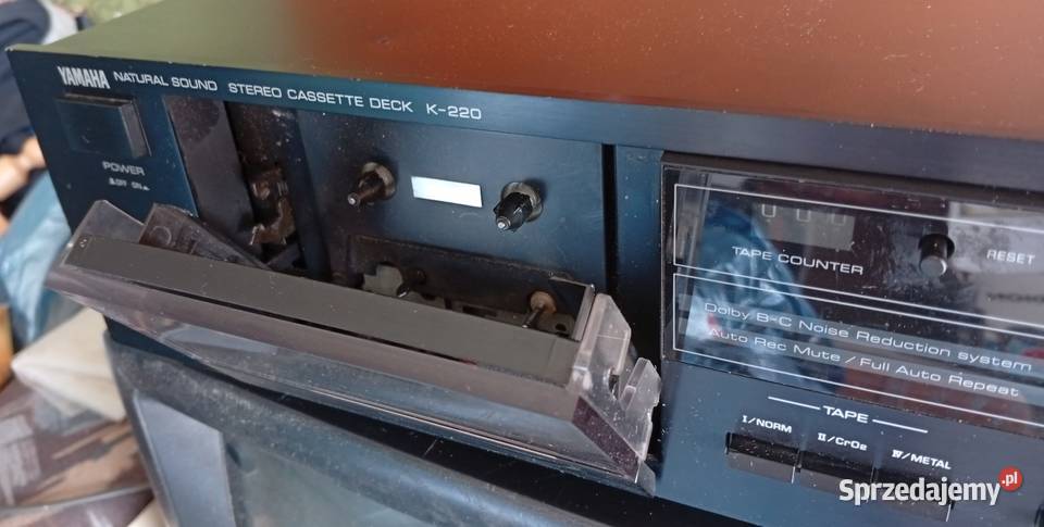 Magnetofon Yamaha K220 małopolskie Kraków sprzedam